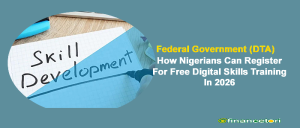 How Nigerians Can Register For Free Digital Skills Training In 2026